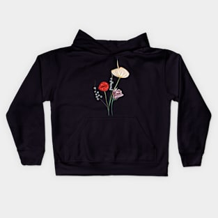 Floral Bouquet Kids Hoodie